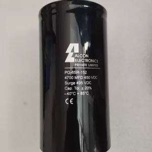 Alcon Aluminum 4700MFD 450VDC Electrolytic Capacitor